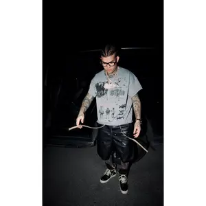 SATO “Soulwood” Tee — Light Gray