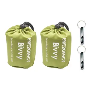 Portable Emergency Sleeping Bag Set, Lightweight Insulated Survival Bed, Compact Design for Camping Hiking Outdoor Adventure