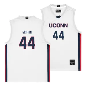 UConn Women's Basketball White Jersey - Aubrey Griffin