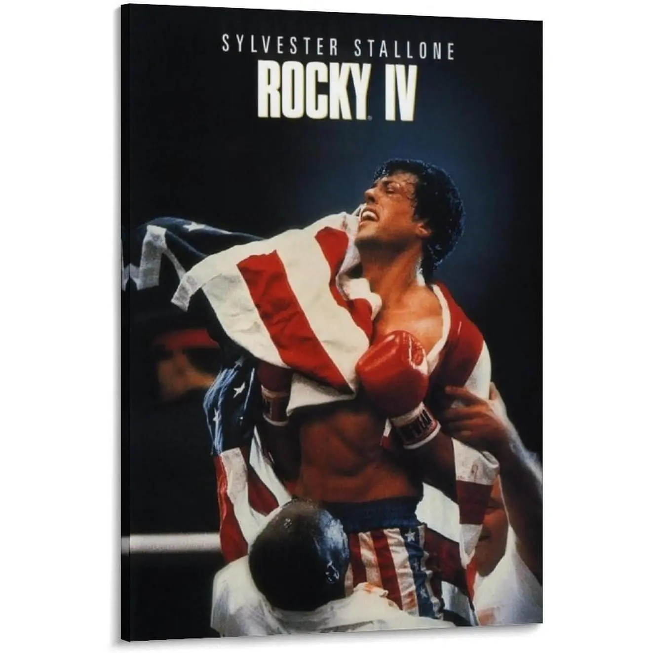 Classic Movie Poster Rocky 4 Canvas Art Poster And Wall Art Picture Print Modern Family Bedroom Decor Posters