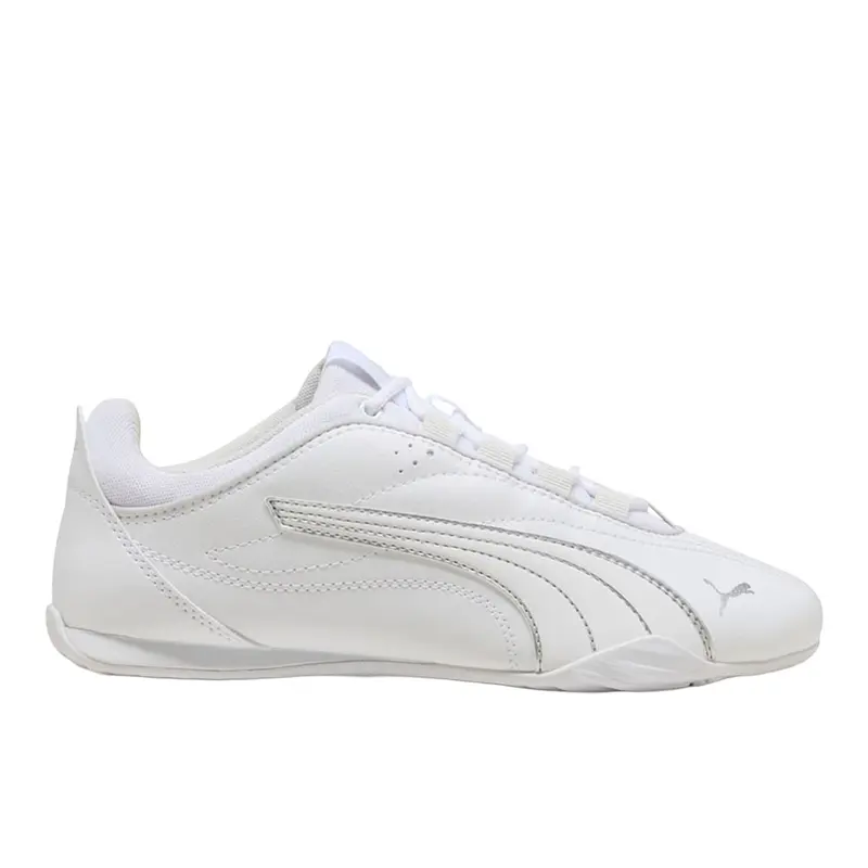 PUMA Womens Catch Soleil Lace Up Sneakers Shoes Casual - White