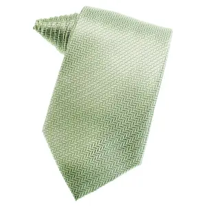Mint Herringbone Necktie