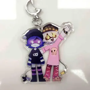 Murder Drones: N&Uzi Keychains, keychain, charm, murder drones, N, Uzi, Nuzi