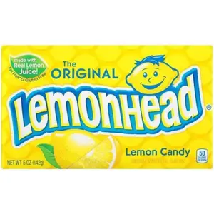 3x The Original Lemonhead Theater Box 5oz Original