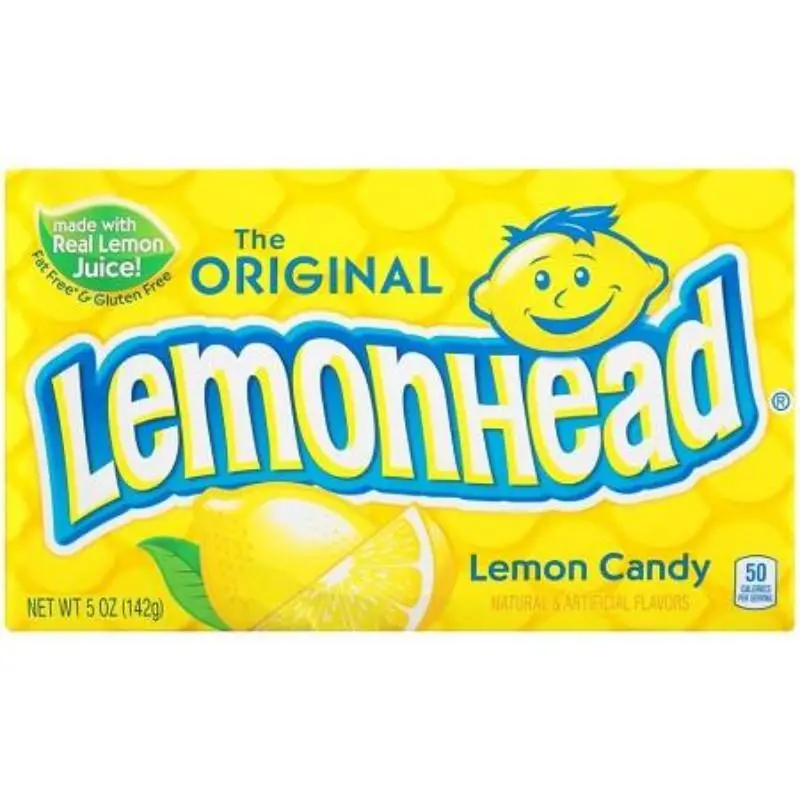 3x The Original Lemonhead Theater Box 5oz Original