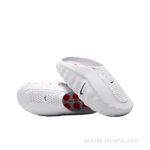 Mind 001 Closed-Toe Slippers Unisex White - Stylish, Comfortable, Non-slip, Durable, Versatile Sports and Casual Slippers