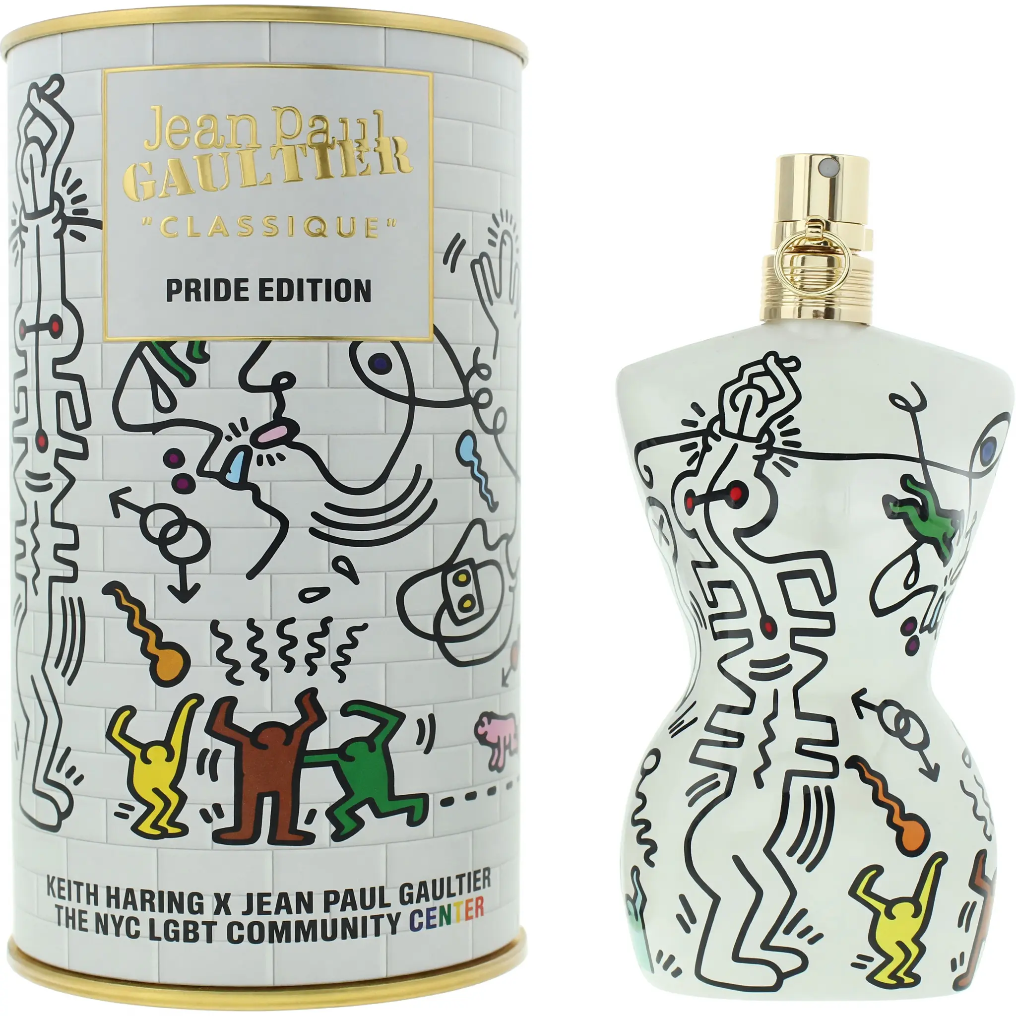 Jean Paul Gaultier Classique Pride Edition, 3.4oz EDT Spray women, Rose, Citrus, Spicy, Casual Wear, Limited Edition, Women's Fragrance, Everyday Wear