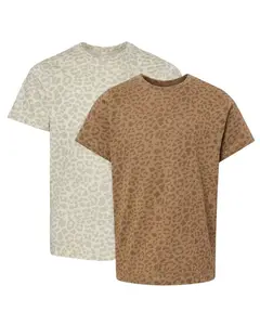 Premium Leopard Pattern Unisex Tee – Trendy Oversized Y2K Streetwear T-Shirt, Fashion Local Brand Outfit