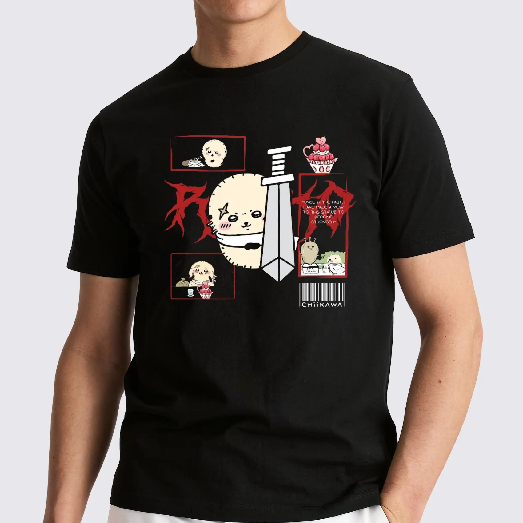 Rakk0 shirt, Cute Anime Manga Inspired Shirt, Unisex Shirt, Birthday gift for Men Women