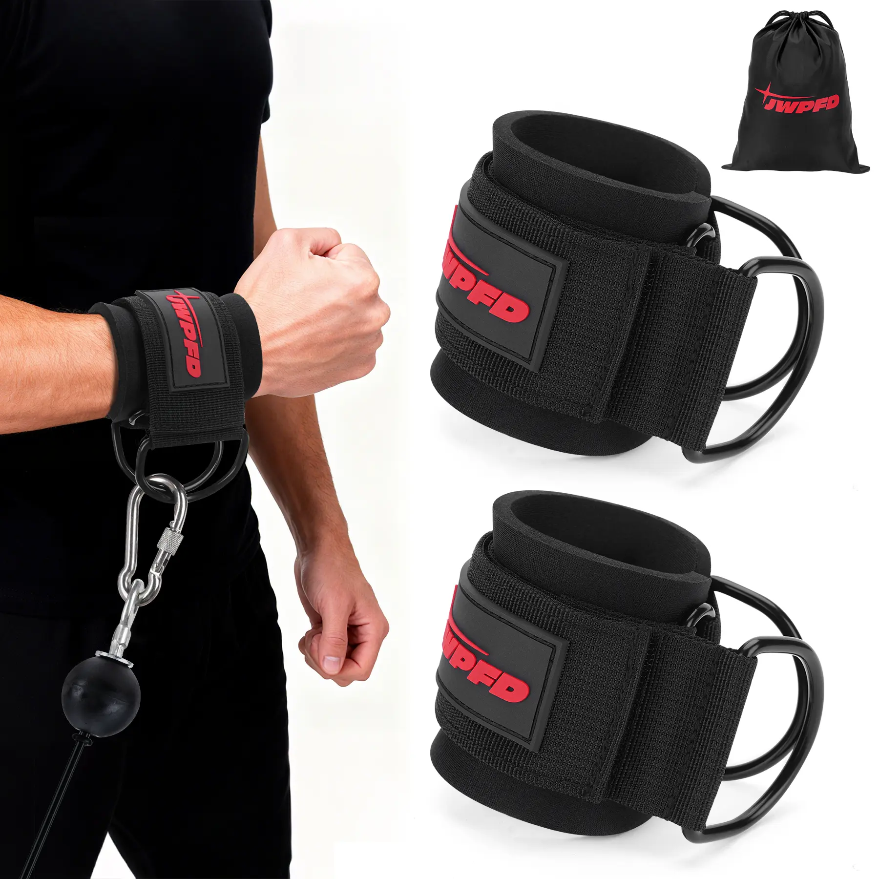 Wrist Straps for Cable Machines Wrist Cuffs for Men Woman Wrist Straps for Cable Machines Wrist Cuffs for Men Woman