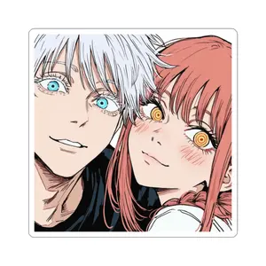 Makima Gojo Anime Sticker Laptop Decal