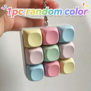 Finger Pressure Relief Keychain Toy, Sensory Twist & Pinch Decor, Stress Relief Fidget Toy, Creative Gift for Teens, Random Color