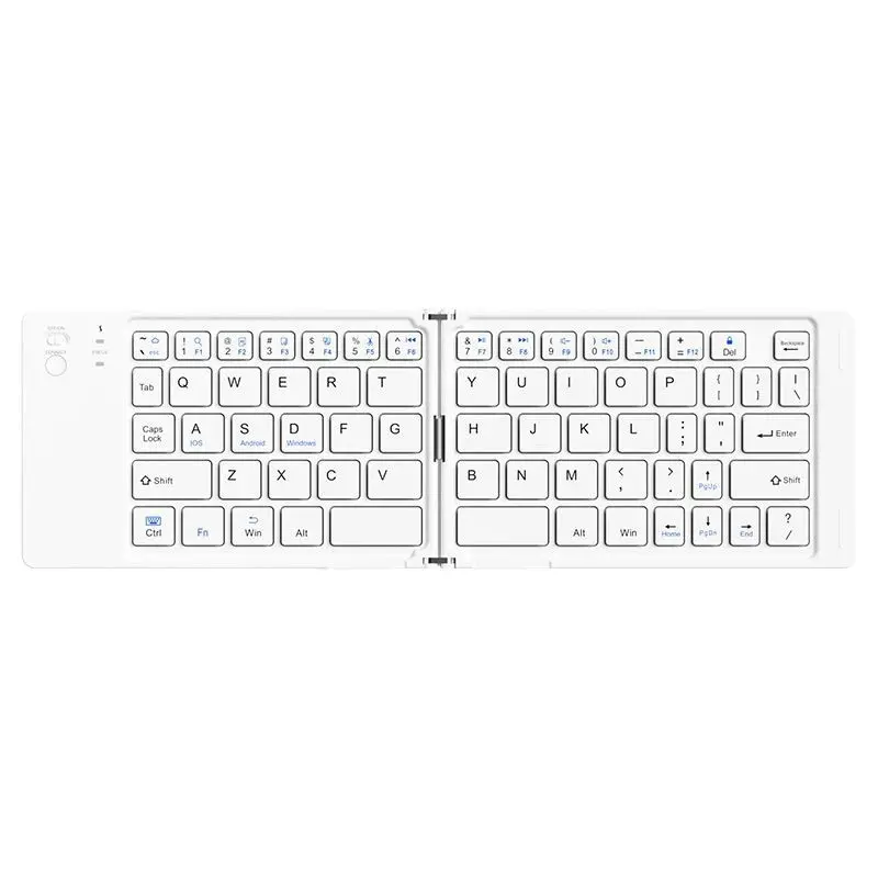 Foldable Bluetooth Keyboard and Mouse Set for Mobile Phones, iPads, Computers, Office Use, Silent and Portable