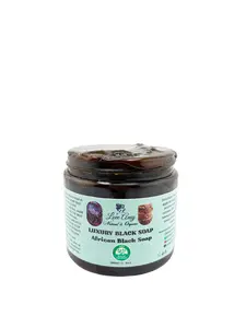 African Black Soap Organic - Deeply Cleanses and Nourishes All Skin Types