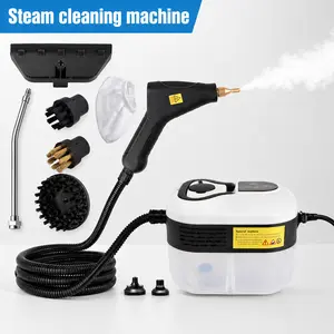 1500W Heavy-Duty Handheld Pressure Washer, Chemical-Free Deep Cleaning Power Tool for Car Detailing, Home, Multi-Surface, with Attachments