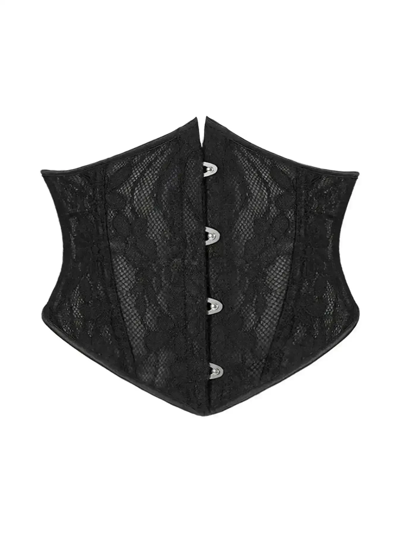 Women's Solid Color Floral Lace Front-Closure Waist Trainer Printed Style, Comfortable Breathable Up Tummy Control Shaper, Cincher for Women for High Shapewear, Corset, Waisted Abdomen Training Clothes, Wardrobe