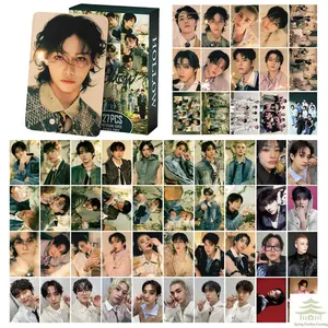 New 127PCS Kpop SKZ Boy Stickers Photocard HOLLOW New Album Korean Star Lomo Cards Photo Print Card Set Fans Collection Postcard