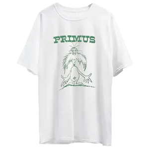 Rare PRIMUS Band Collection Tee, Album Men T-shirt, Cotton Fabric Black T-Shirt