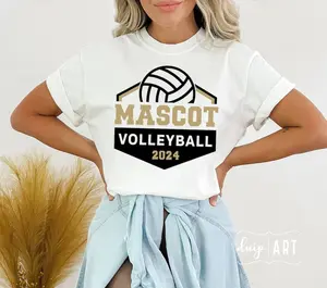 Volleyball Shirt, Team Template, Personalized Shirt, Team Logo