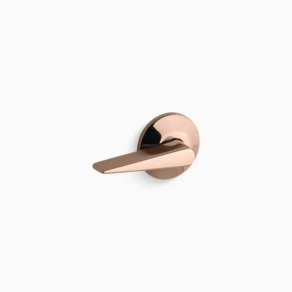Kohler 9167-L-RGD Memoirs Left Hand Trip Lever, Vibrant Polished Rose Gold