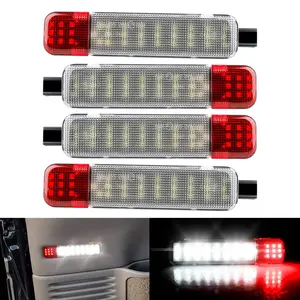 4PCS LED Door Courtesy Light For Chevy Silverado Suburban Tahoe GMC Sierra Yukon