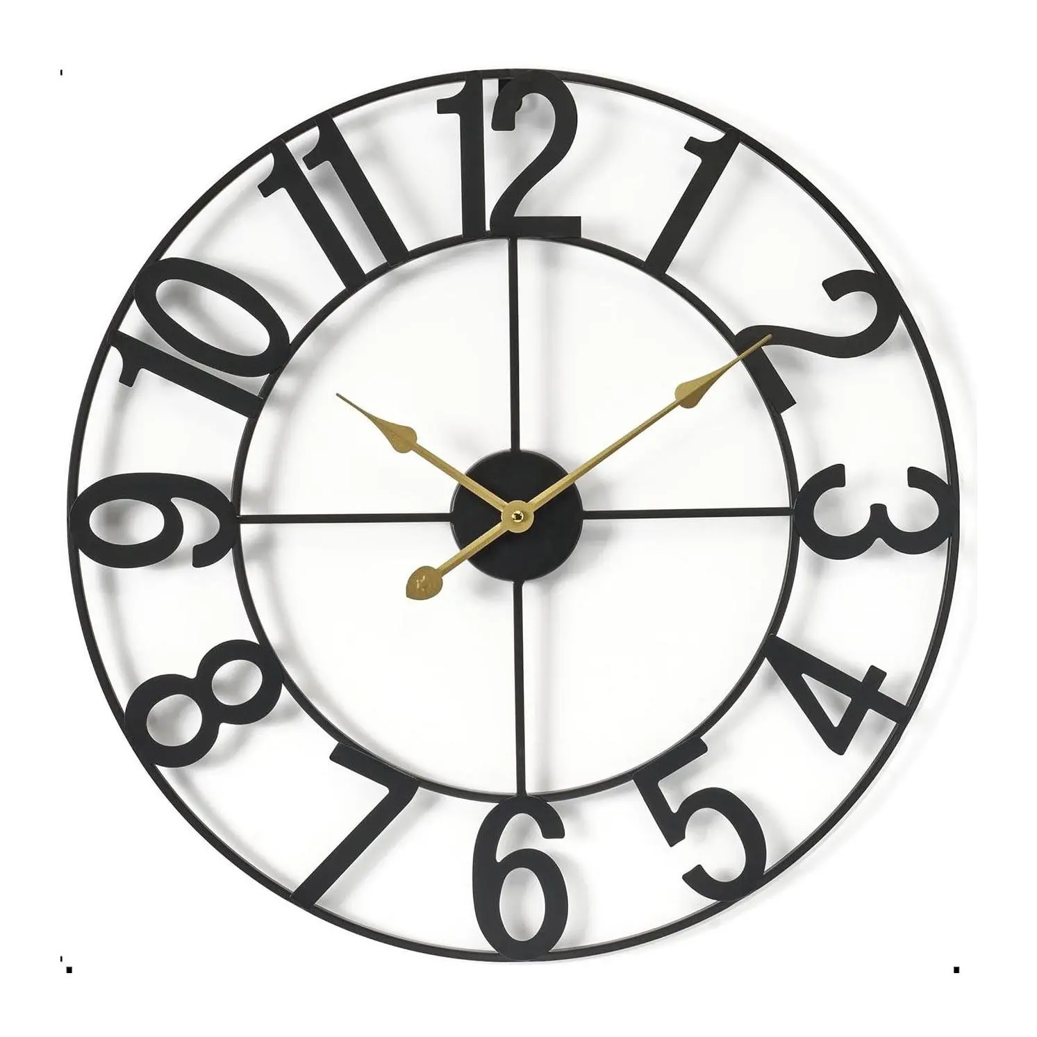 Sorbus Large 24 Inch Wall Clock, Battery Operated Sorbus Large 24 Inch Wall Clock, Battery Operated