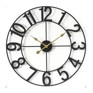 Sorbus Large 24 Inch Wall Clock, Battery Operated