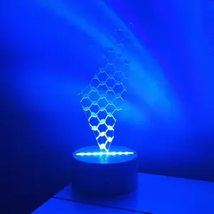 Mawtini LED Lamp with Adjustable Color and Brightness - Perfect for Home Lighting