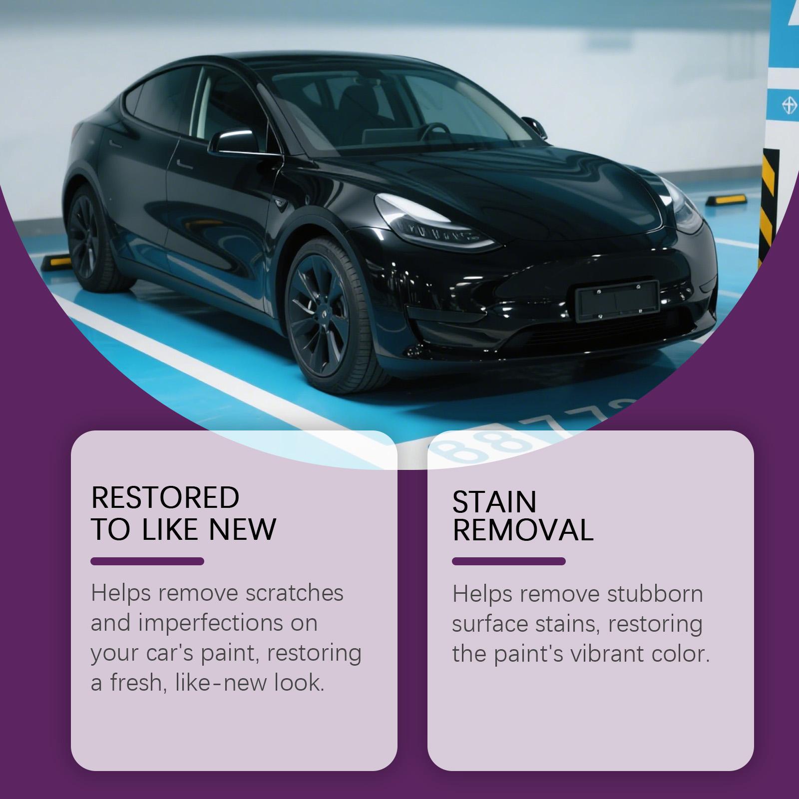 Car Paint Care Set Daily Gentle Cleaning Scratch Stain Removal Refreshing Gloss Enhancement Auto Paint Restoration Kit