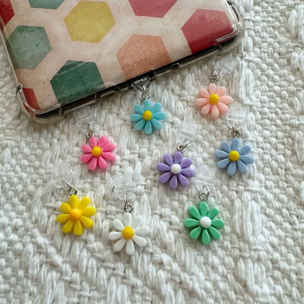 Flower Kindle Charms - Decorative accessories for your Kindle or phone