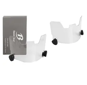 Beko Clear Football Visor - Anti-Fog, Scratch Resistant Clear Visor for Adult & Youth Football Helmets