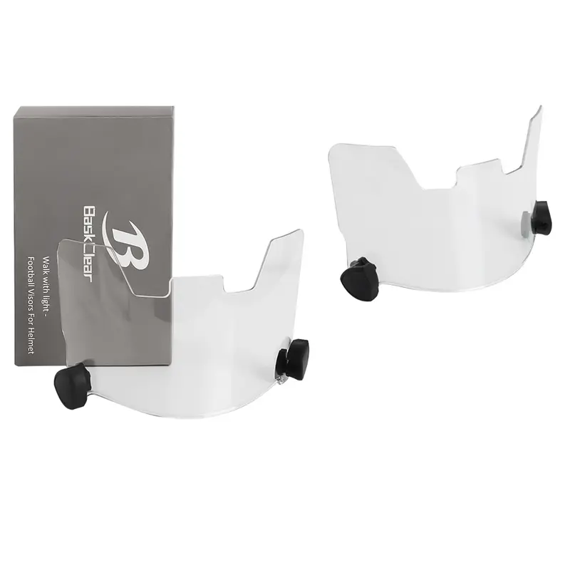 Beko Anti-Fog, Scratch-Resistant Football Visor & Face Shield for Adult & Youth Football Helmets, Football Face Shield