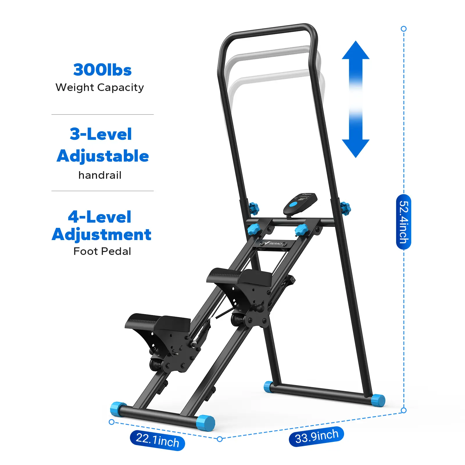 Black - Adjustable Height