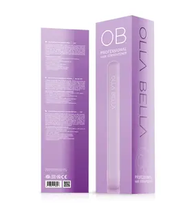 Olla Bella Professional Hair Straightener - Ceramic Tourmaline Plates, Adjustable Temperature, Anti-Static Technology, Salon Results