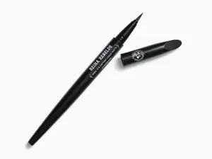 Reina Rebelde Rebel Eye Definer Liquid Matte Ultra Black Eyeliner in Exagerada - Ultra-opaque, Long-wear, Transfer-proof, Cruelty Free, Paraben Free, Phthalate Free