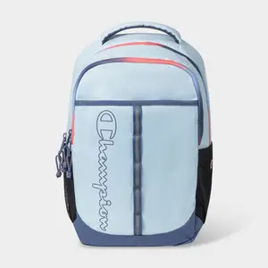 Champion Center Backpack w/ Laptop Sleeve - Light Blue Champion Center Backpack w/ Laptop Sleeve - Light Blue