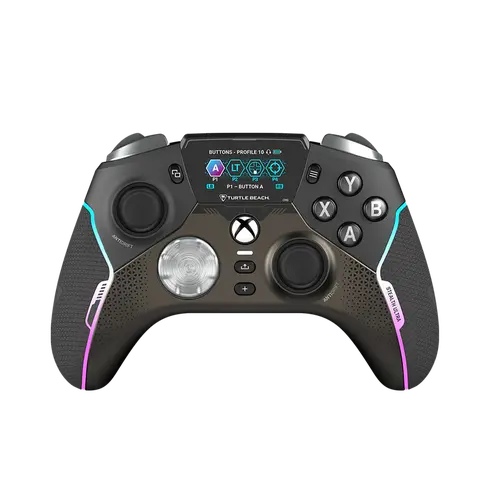 Turtle Beach Stealth Ultra High-Performance Wireless Bluetooth Game Controller - Adjustable Buttons, Durable Modern Build, Rapid Charge Dock, 30H Battery, Antidrift Aim Tech, Command Screen, Android-Smartphone Compatible, Console Gaming Accessories