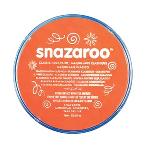 Bright Orange Snazaroo Face Paint Costume Accessory