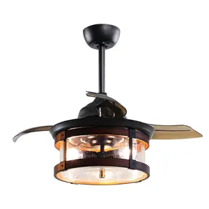 Parrot Uncle 36" Caselli Traditional Indoor Retractable Ceiling Fan