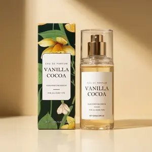 Vanilla Cocoa Hair & Body Fragrance Mist, Lightweight Fresh Scent Spray for Hair and Skin, Easy On-the-Go Refresh floral elegant scentual fruit long lasting long-lasting perfume sweet fruity Eau de Parfum natural long-lasting fragrance gourmand fragrance