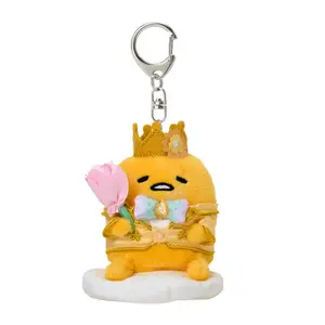 Gudetama Plush Mascot Keychain (Everyone is the Star Series)