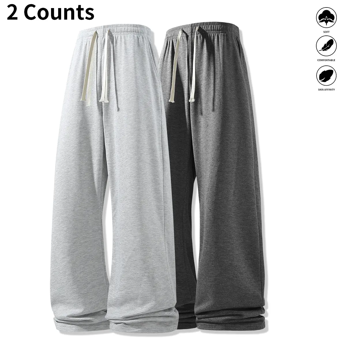 Light gray + dark gray