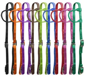 Showman Nylon One Ear Headstall Bridle