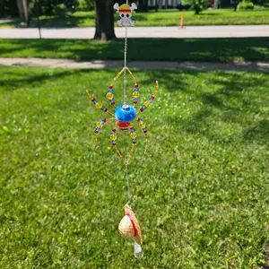 Pirate King Handmade Beaded Spider Suncatcher