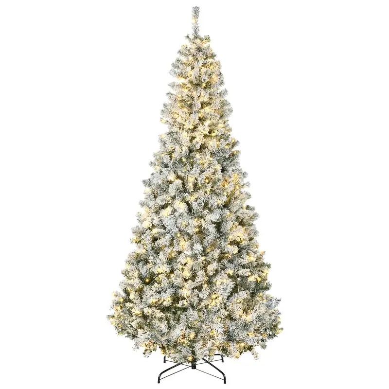 150cm snow tree with lights lamp length 