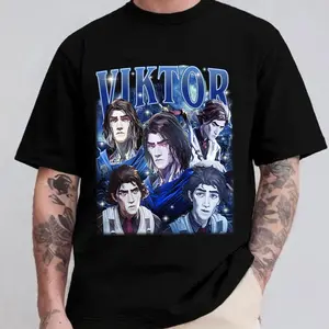 Viktor Arcane Glorious Ovulation Shirt, TV Series Unisex T-Shirt, Arcane Merch, Graphic Tee Y2K 90s Retro Celebrity Crush Movies Bootleg Tee