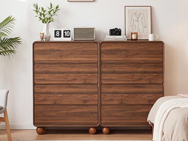 Giratree Modern 4 Drawer Dresser for Bedroom, 31" Wide Wooden Dresser Chest of Drawers, Handle Free & Curved Profile Design, Mid Century Closet Clothes Storage Organizer for Living Room Giratree Modern 4 Drawer Dresser for Bedroom, 31" Wide Wooden Dresser Chest of Drawers, Handle Free & Curved Profile Design, Mid Century Closet Clothes Storage Organizer for Living Room