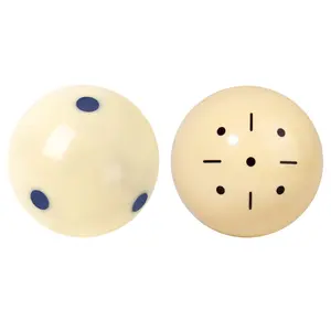 2-Pieces 6 Dots PRO Cup Standard Training Billiard Pool Cue Ball