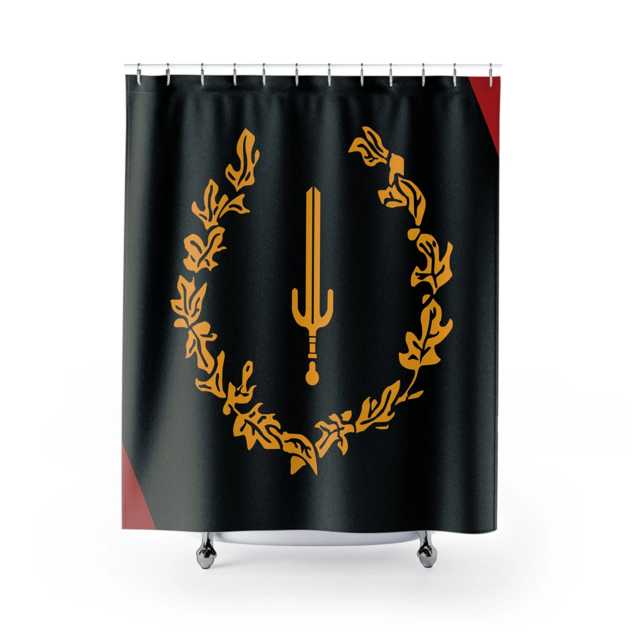Black American Heritage Custom Shower Curtain – The Official Black American Heritage Flag for The Soulaan People