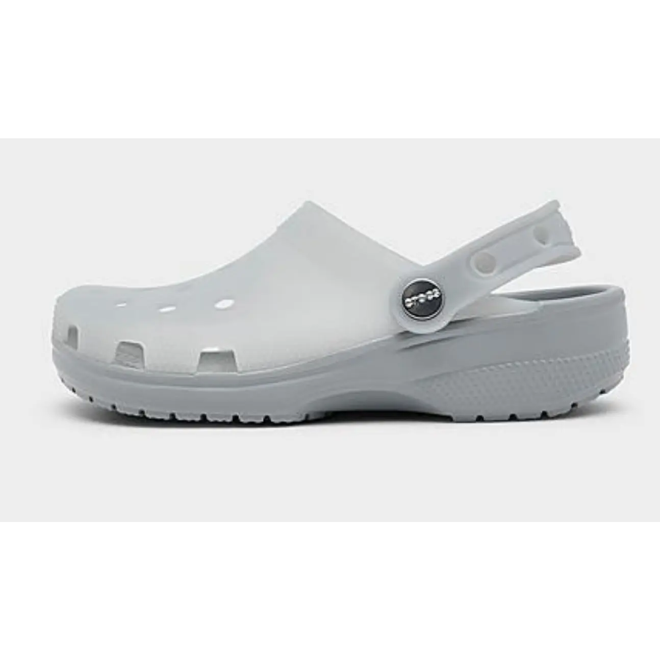 Crocs Frosted Classic Clog Shoes in Light Grey (Women's)